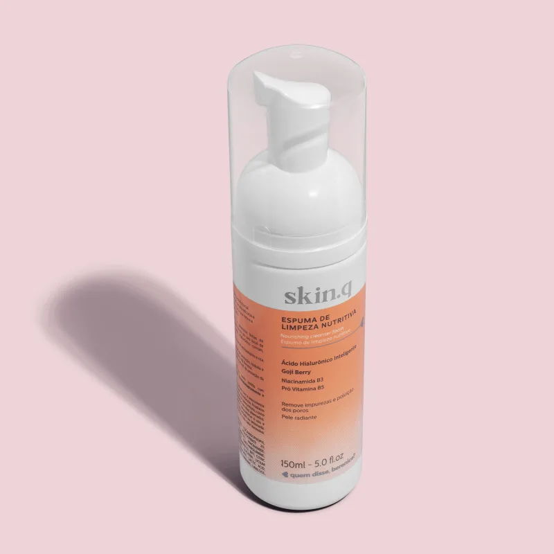 Espuma de Limpeza Nutritiva Skin.Q é um dos grandes acertos da Quem Disse, Berenice