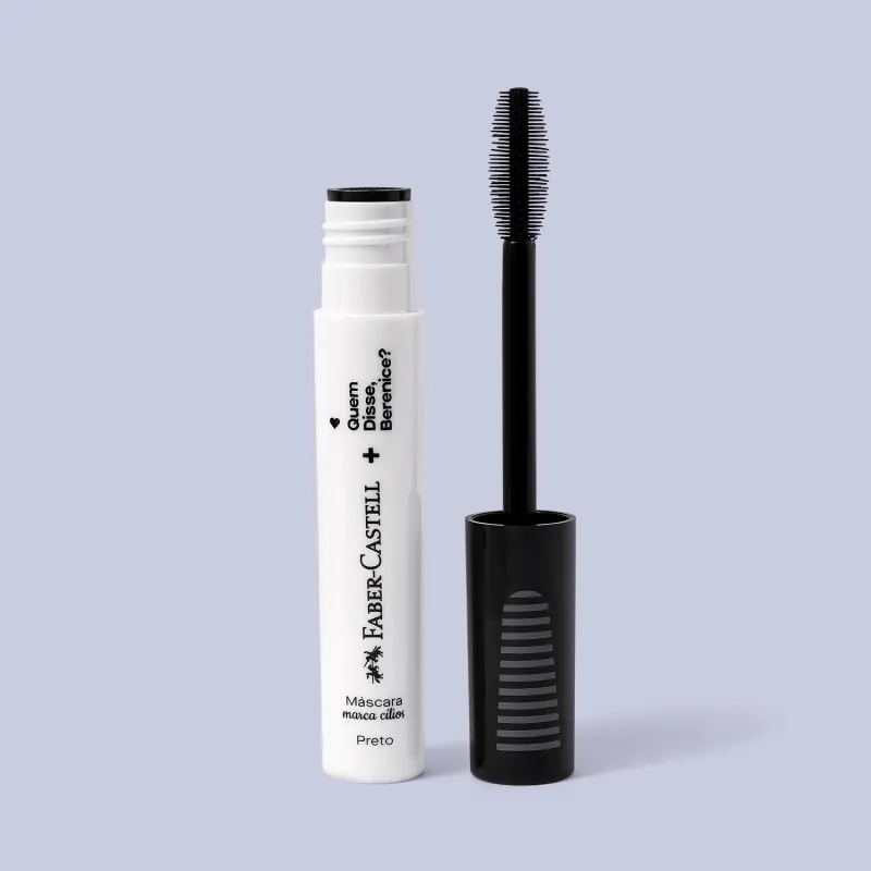 Máscara Marca Cílios Preto QDB E Faber-Castell 8ml