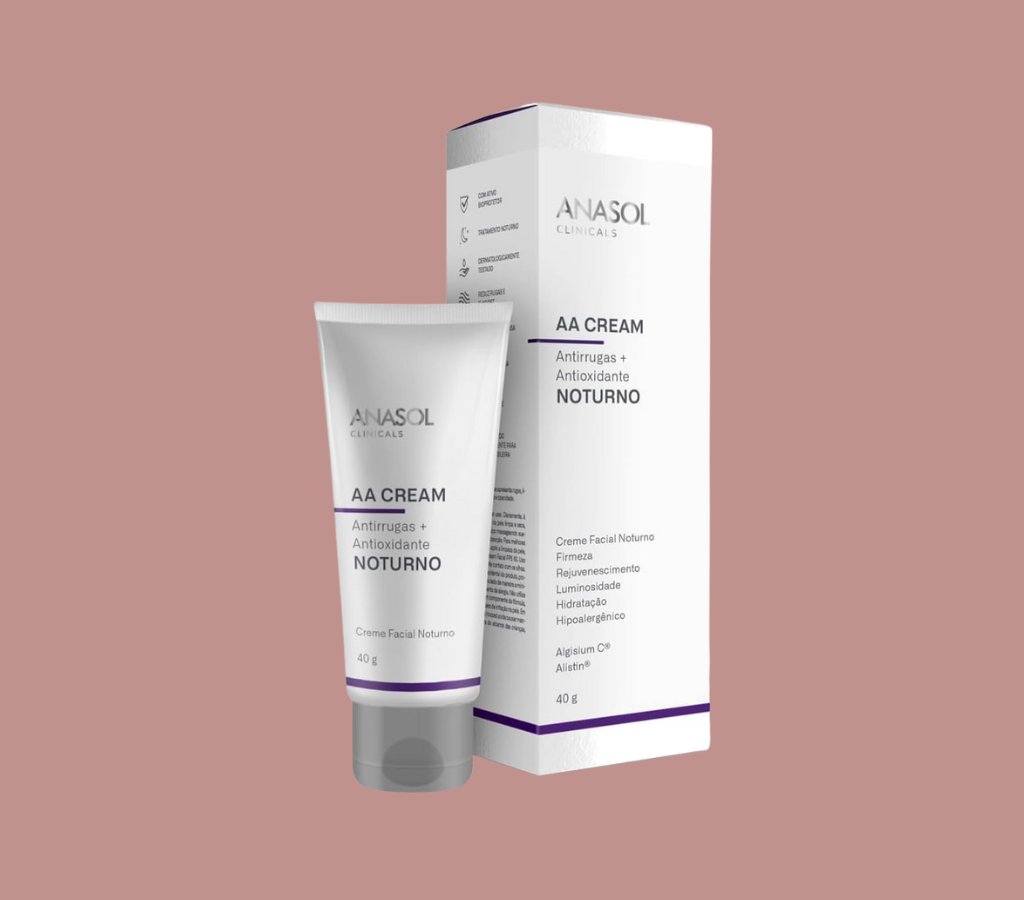 Anasol Clinicals AA Cream Noturno - hidratantes antissinais