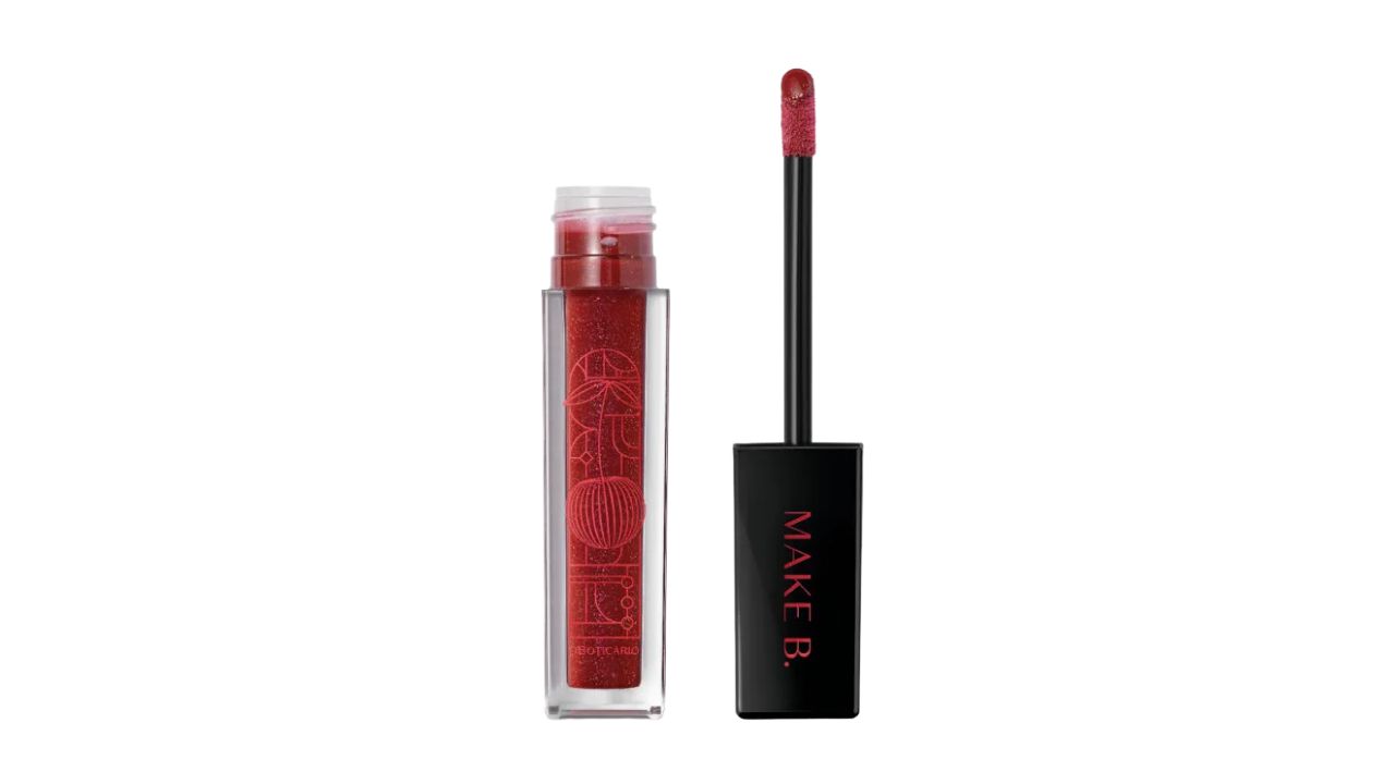 Gloss Labial Vermelho Dark Cherry boticário